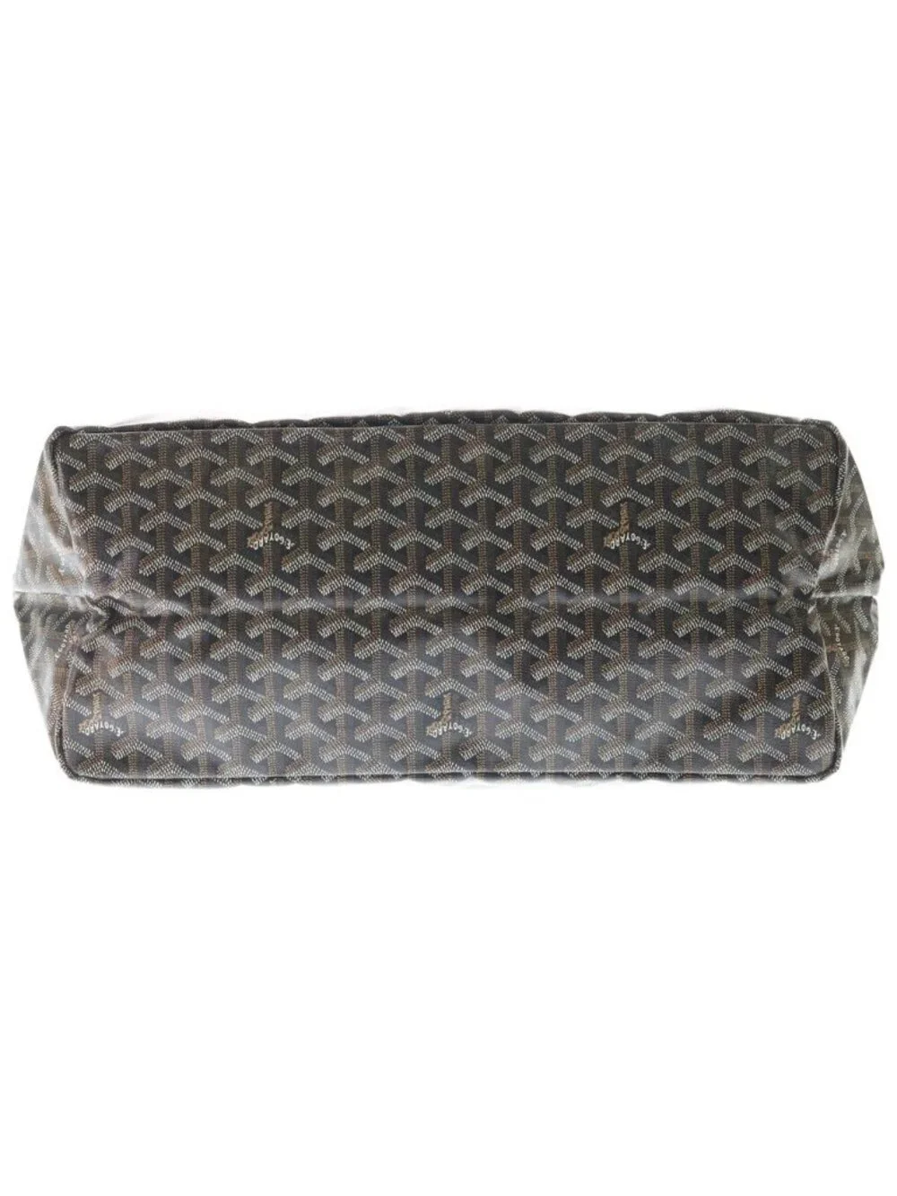 Goyard Saint Louis GM Tote Back Leather Brown Black